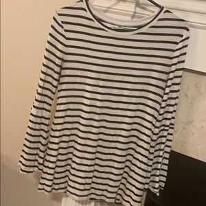 Striped Long Sleeve Top